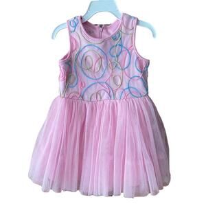 Pippa & Julie Pink Special Occasion Dress - Size 24 Months